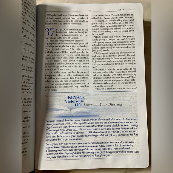 Battlefield of The Mind Bible Amplified Version Joyce Meyer 2017 Christian - Picture 7 of 11